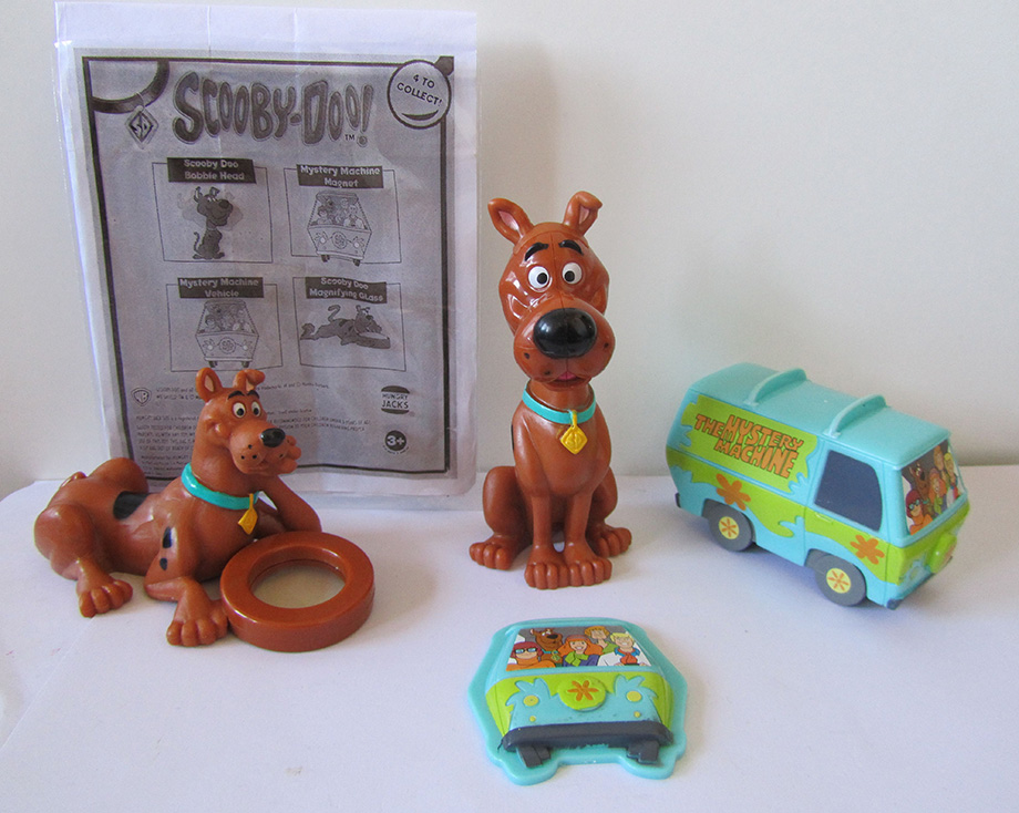 mcdonalds bobbleheads scooby doo